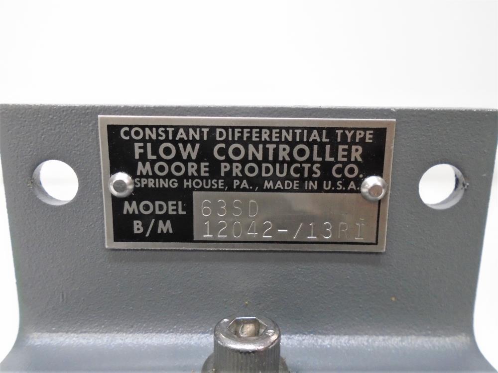 Moore 63SD Constant Differential Type Flow Controller, B/M 12042-/13RI